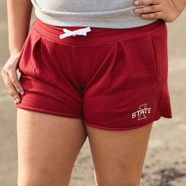 Authentic Brand I-State Cardinal French Terry Shorts